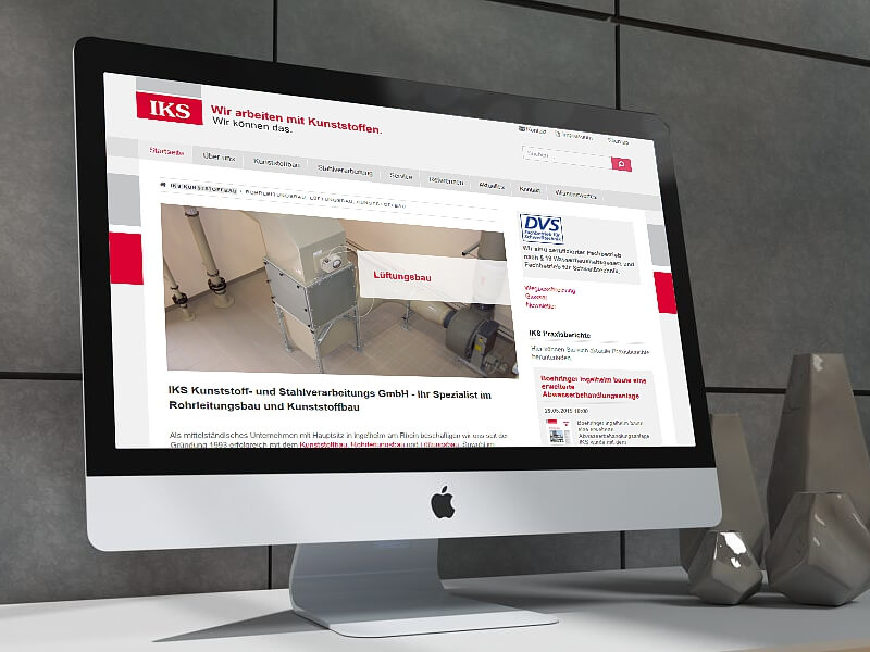 Abbildung der Webseite für Haible GmbH Abbildung der Webseite für Haible GmbH