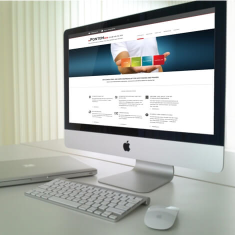 Abbildung der Webseite für Haible GmbH